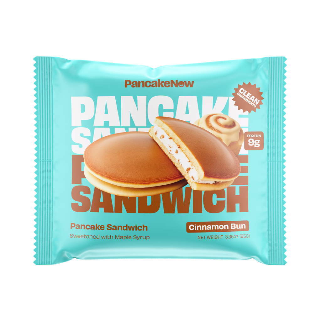 Cinnamon Bun Pancake Sandwich