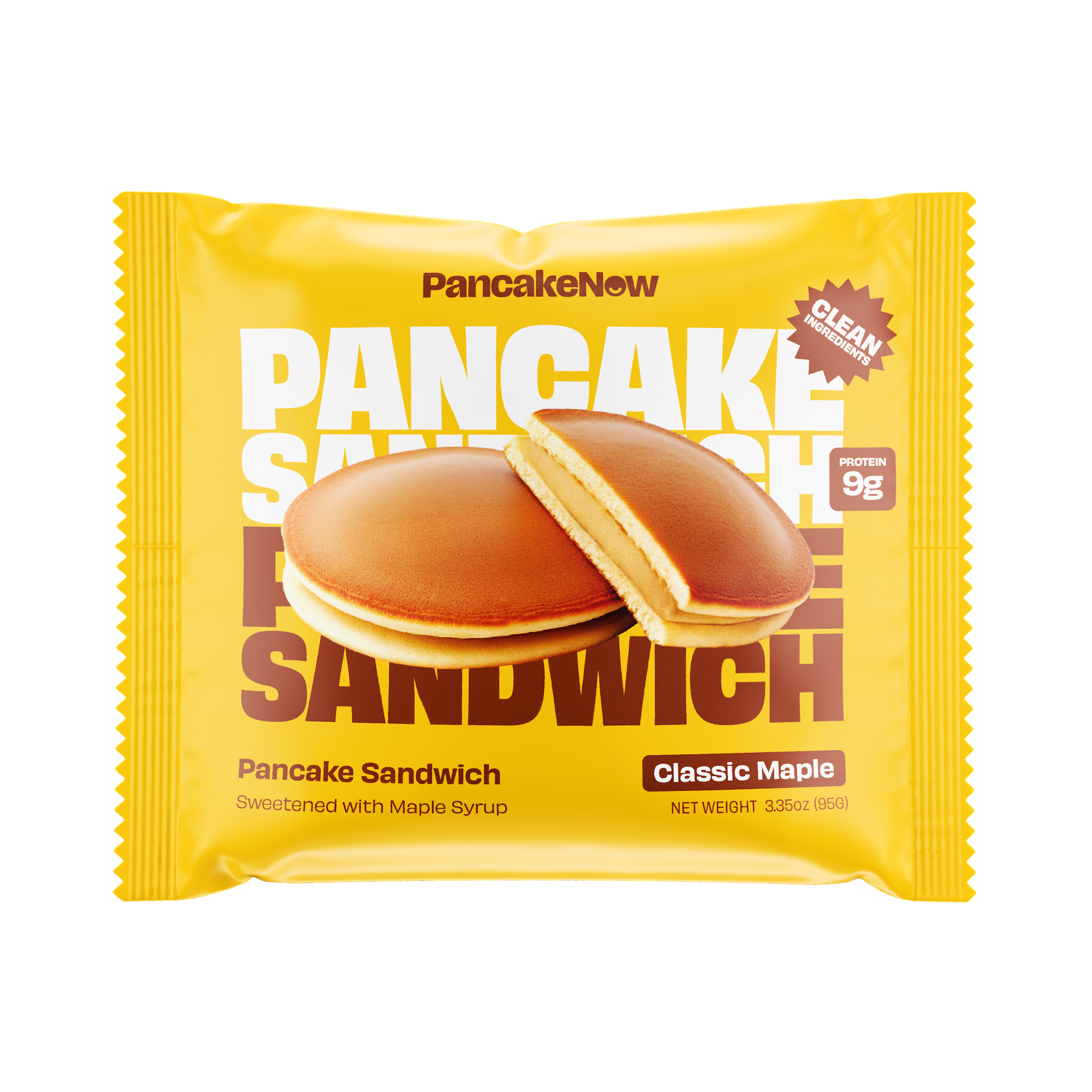 Single Classic Maple Protein Pancake Sandwich with 8g of Quality Protein